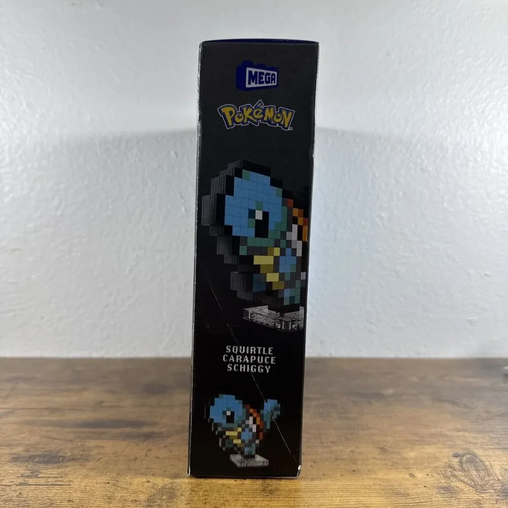 Mega Pokémon Squirtle Pixel Art Building Set 13+ 367 Pieces Model HTH77 Toy Kit